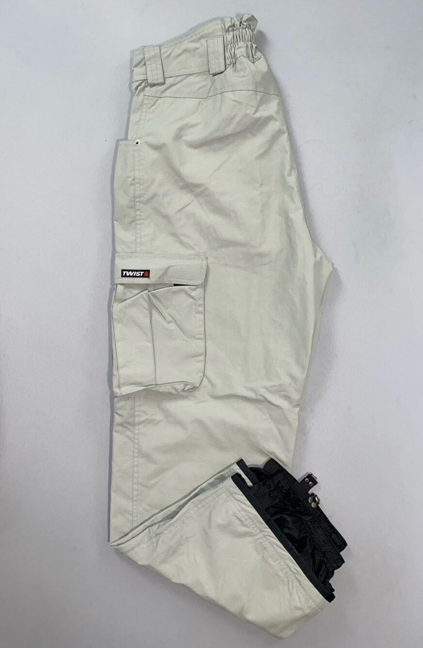 Twist Gentech Vintage Y2K Baggy Lined Snowboard, Snow Pants. Men's Size S, EUC!